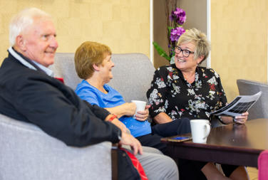WEV Residents Jeff Moore, Margaret Moore And Judith Howell