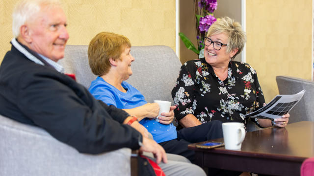 WEV Residents Jeff Moore, Margaret Moore And Judith Howell