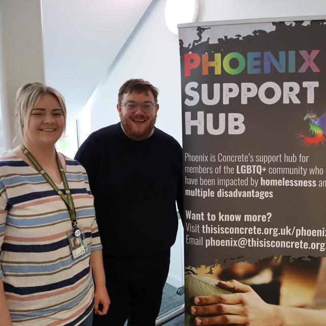 L R Rebecca Johnson, Dean Marsh, Steven Bellamy