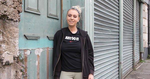 Woman Smiling At Camera