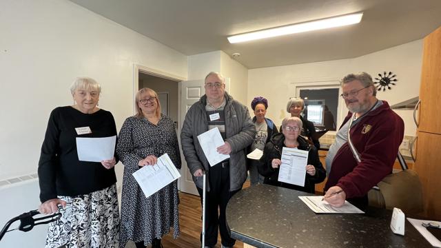 Susan, Jayne, Barry, Cheryl, Helen, Wendy, And Ken