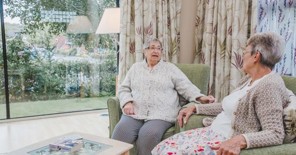Bradeley Village Customers Chatting In The Outlook (3)
