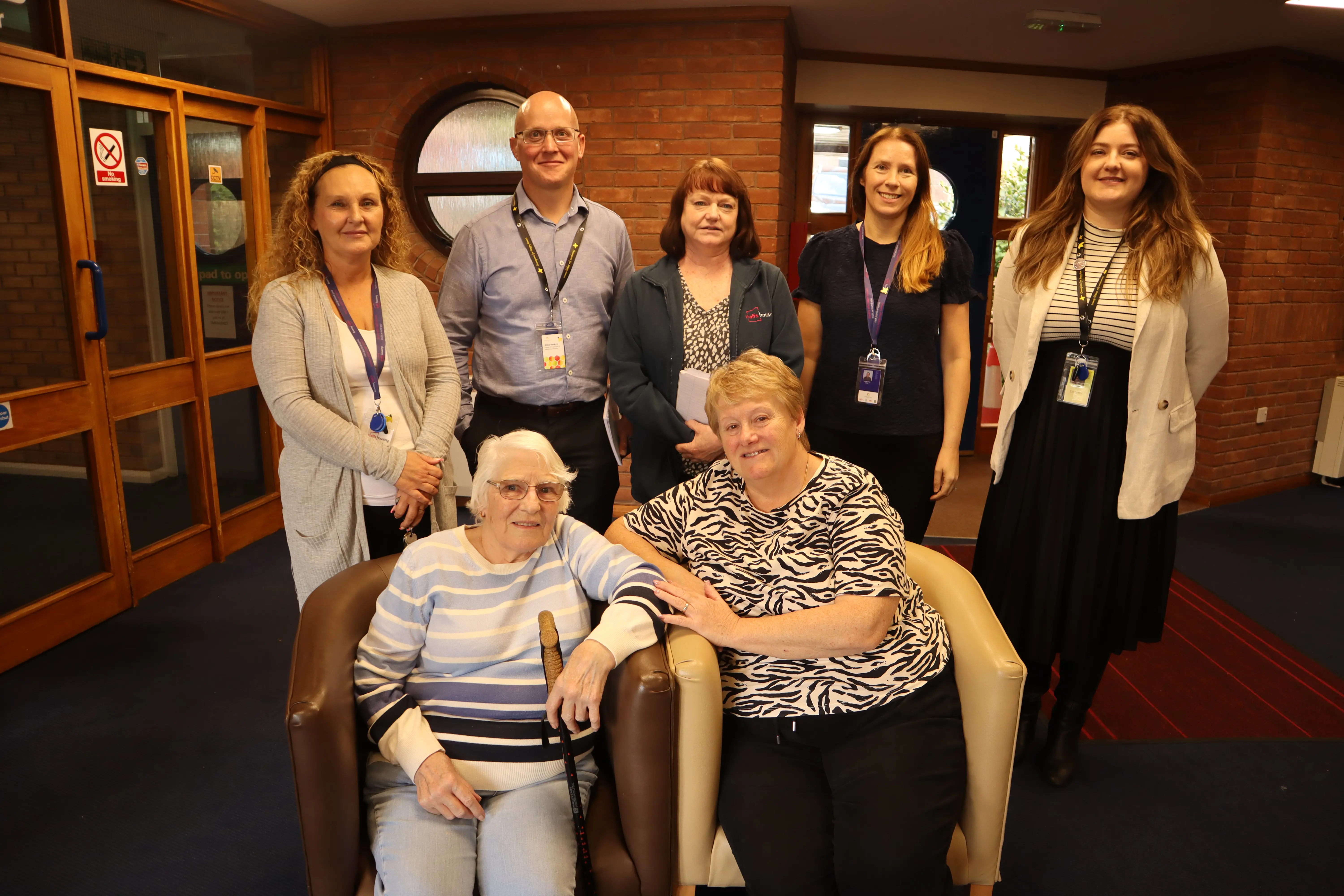 Staffs Housing Team With Customers At Roadshow