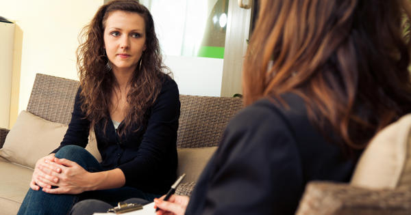 Woman Having Meeting With Female Professional